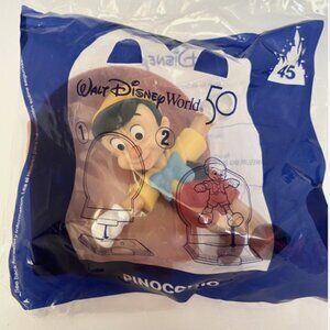 McDonald’s Walt Disney World 50th Anniversary #45 Pinocchio Happy Meal Toy New!